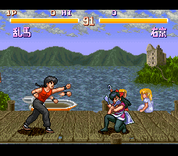 Ranma 1-2 - Chougi Ranbu Hen (Japan) In game screenshot